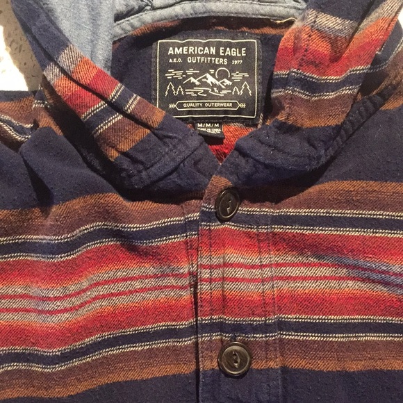 American Eagle Pullover Hoodie - Picture 2 of 3